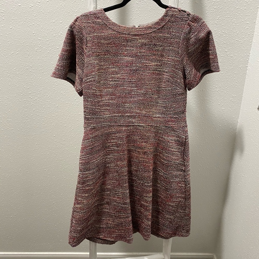 LOFT tweed pocket dress